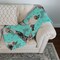 Edge Collections - 50" x 60" - Multicolor - Merle Welsh Cardigan Corgi Quilted Throw Blanket - 1 Piece